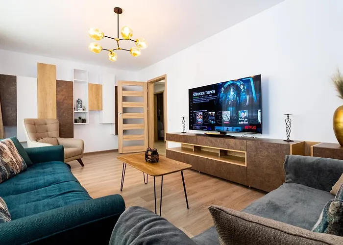 Pentha - Stylish And Spacious 2-bedroom Near Coresi Mall Брашов